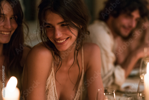elegant dinner party