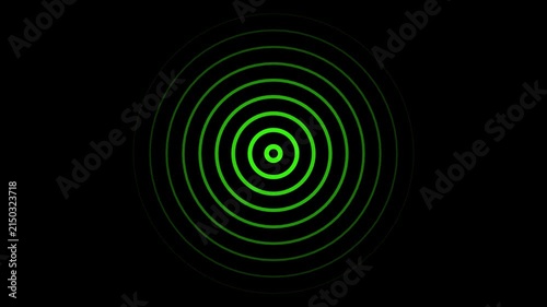 Radio waves background animation and Expanding arc waves motion graphics .Radio wave signal technology video concept