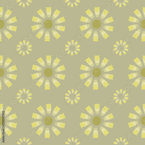 seamless background with flowers