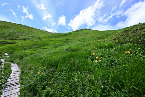 Climbing Mt. Gassan, Yamagata, Japan