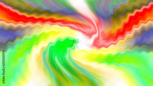 фотографія Vibrant colorful abstract background creating a wavy swirling rainbow pattern