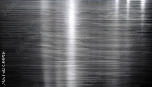 metal texture background polished stainless steel surface subtle reflections clean industrial material realism
