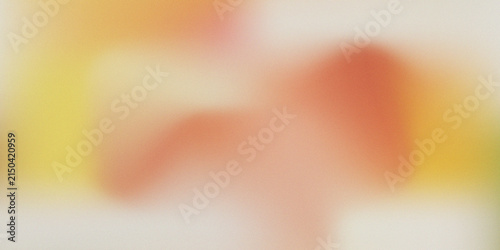 Smooth and dreamy abstract background featuring a gentle blend of blurred pastel tones including warm orange, soft yellow, and neutral beige for a soothing watercolor effect