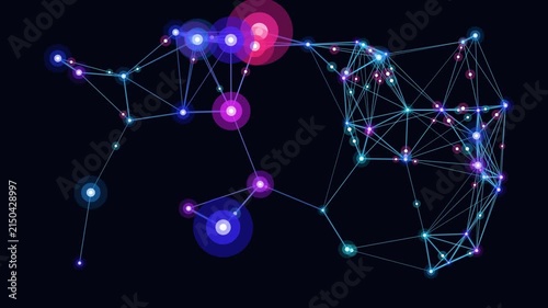 Neural Activity Visualization with Dynamic Neuron Connections