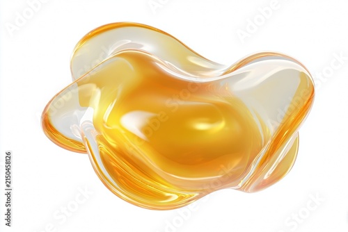 Soft translucent jelly texture for cosmetic branding and abstract layouts.