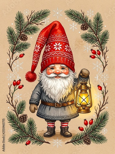 Rustic Holiday Gnome
