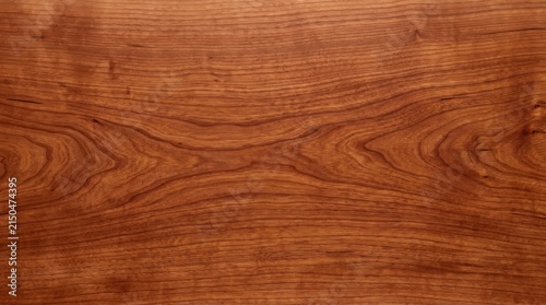 Rich Cherry Wood Grain Texture Background.