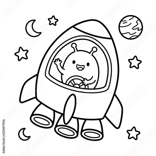 Foto Crying child with stars around head illustration.