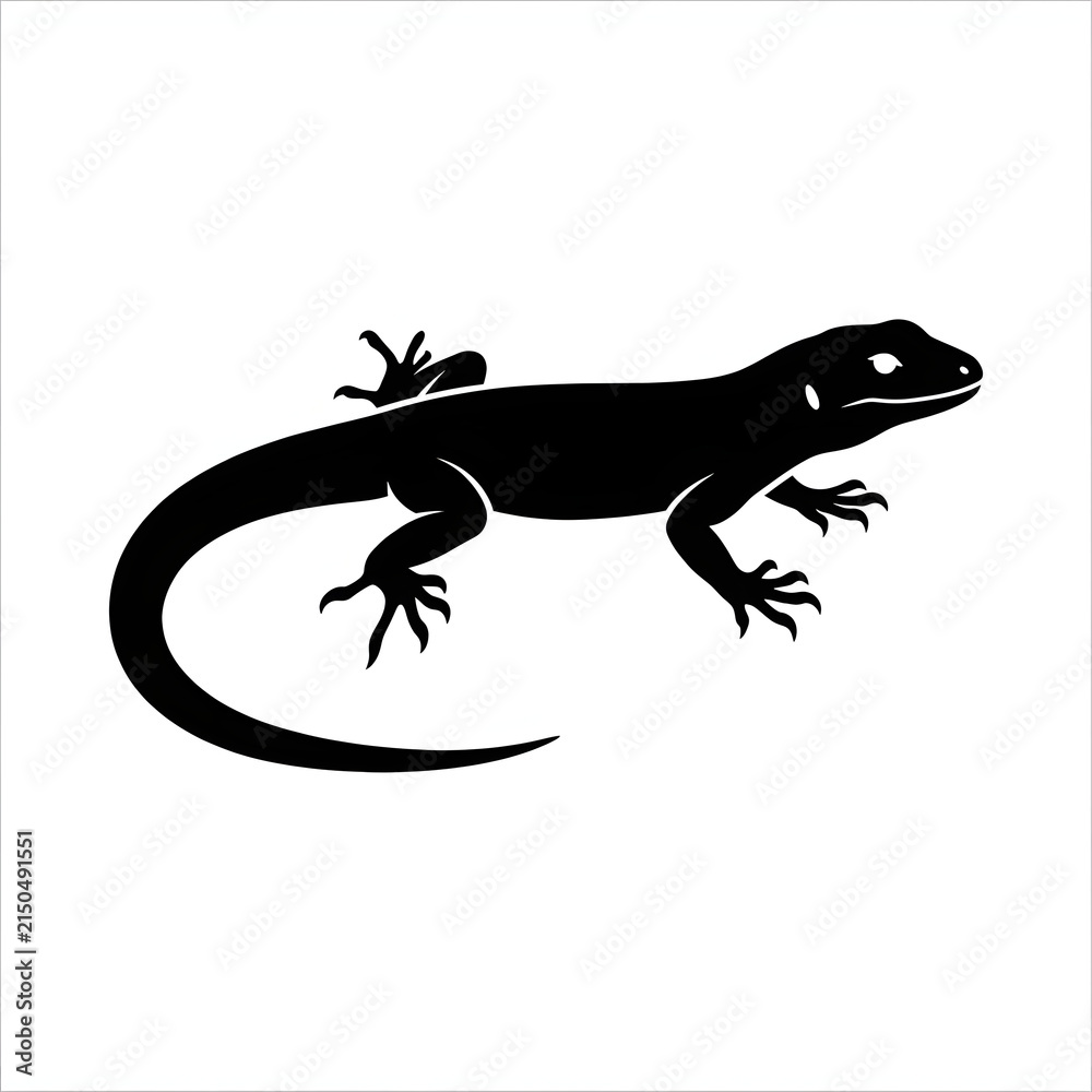 Fototapeta premium Black and white illustration of a bird in flight.