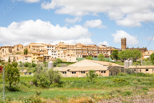 view of Cretas, Comarca of Matarrana, province of Teruel, Aragon, Spain