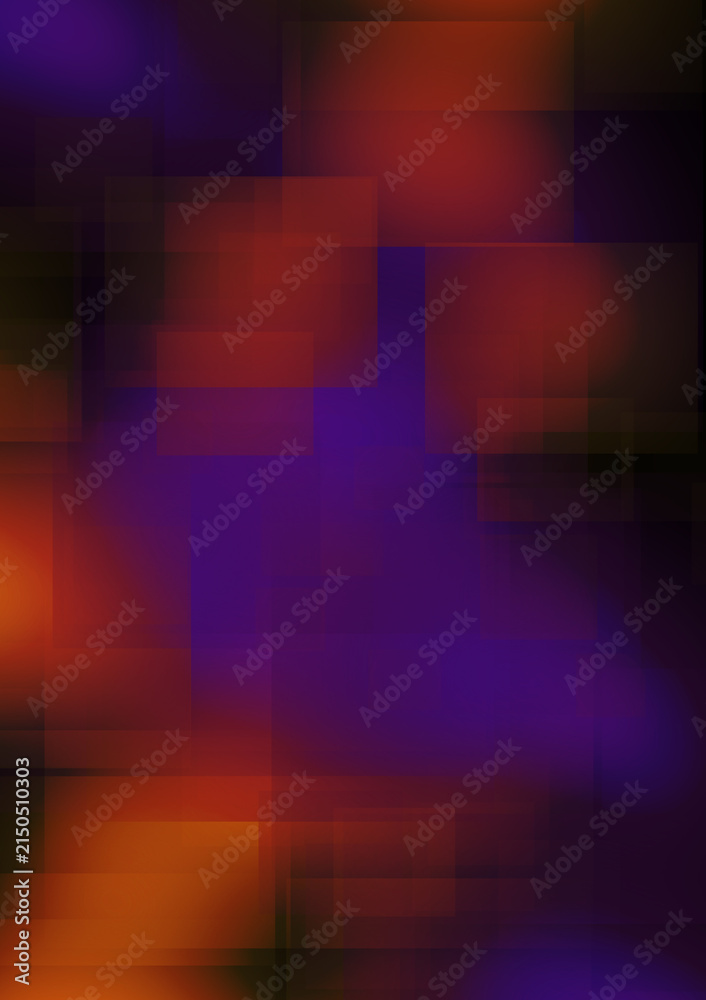 Obraz premium Dark Purple Red and Orange Layered Geometric Gradient Background