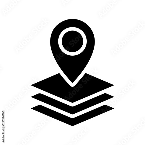 Map Location Layers Icon