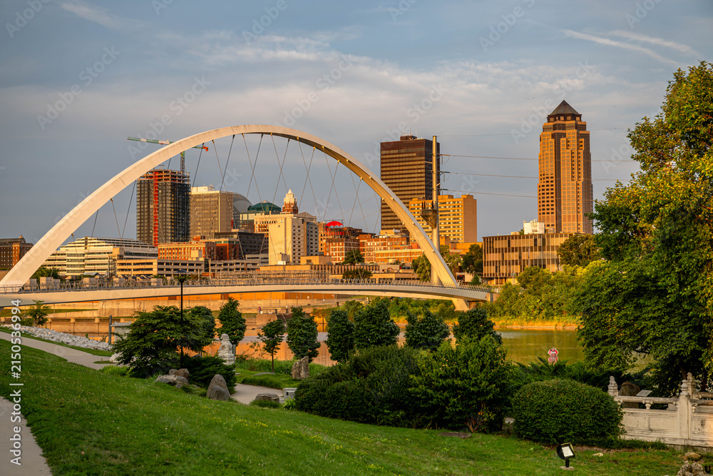 Fototapeta premium Des Moines, Iowa