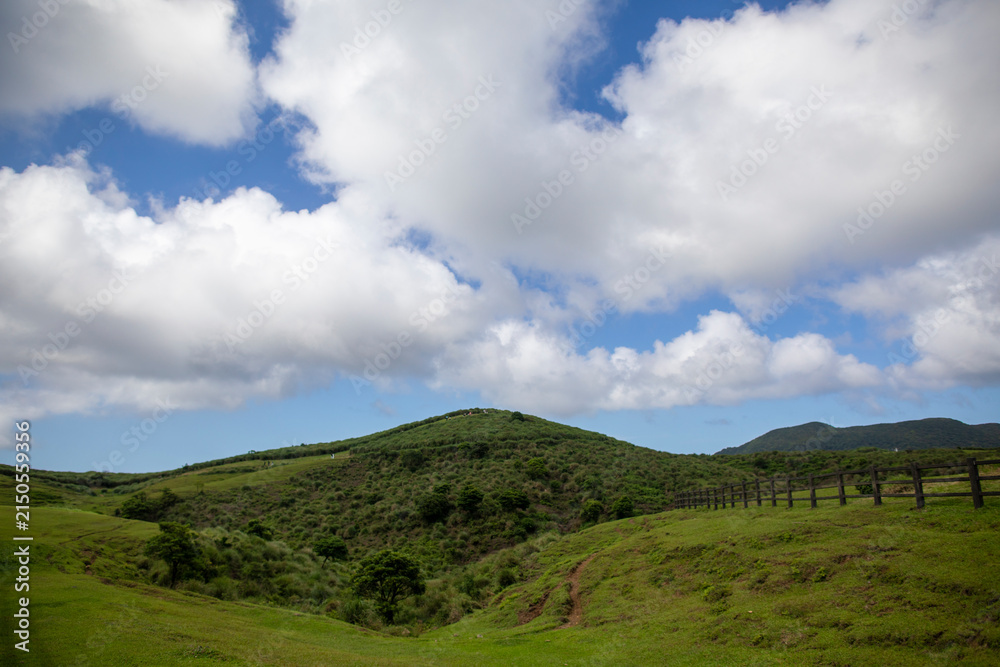 Fototapeta premium Qingtiangang Trail, Yangmingshan, Taipei, Taiwan