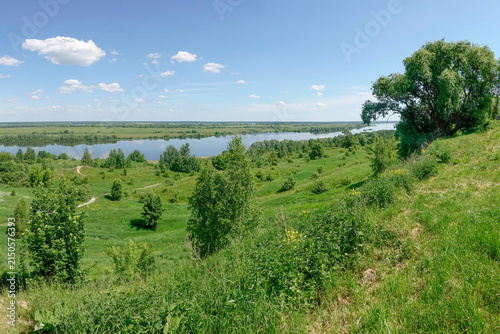 landscape with river