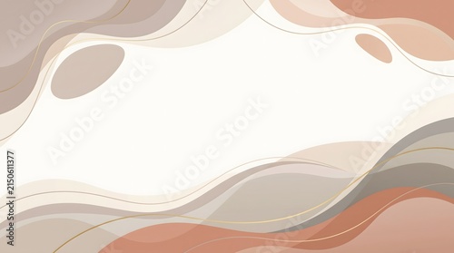 Elegant Wave Pattern Organic Background