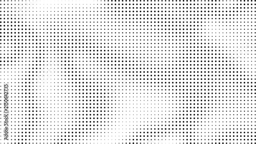 Halftone dot pattern background isolated on transparent background