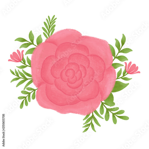 bouquet of pink roses
