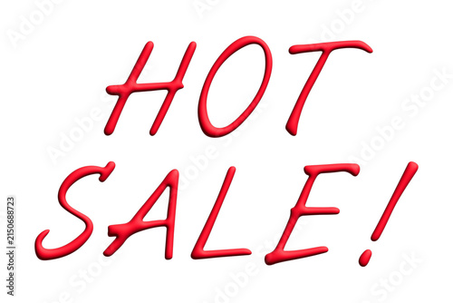 Hot sale lettering 3d word Template for marketing ad, print, web, banner, poster, flyer
