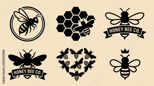 Clean Bee & Nature Icon Kit