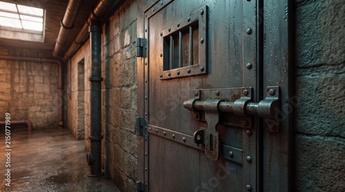 Dark and Dusty Prison Cell