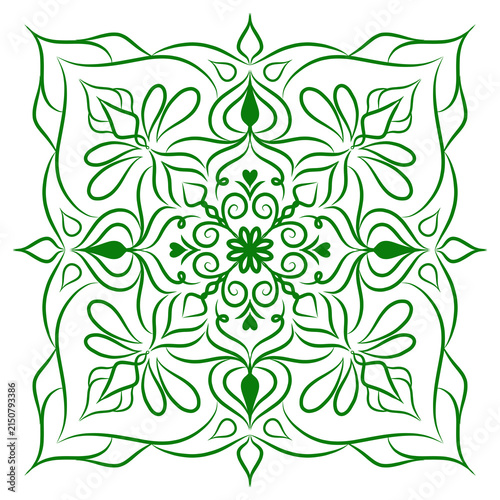 Seamless Vintage Floral Damask Pattern with Ornate Flowers and Leaves, Elegant Vector Wallpaper Ornament for Textile, Fabric, Home Decor and Decorative Design