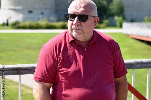 Obraz na plátně portrait of a senior man