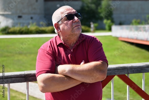 Foto portrait of a senior man