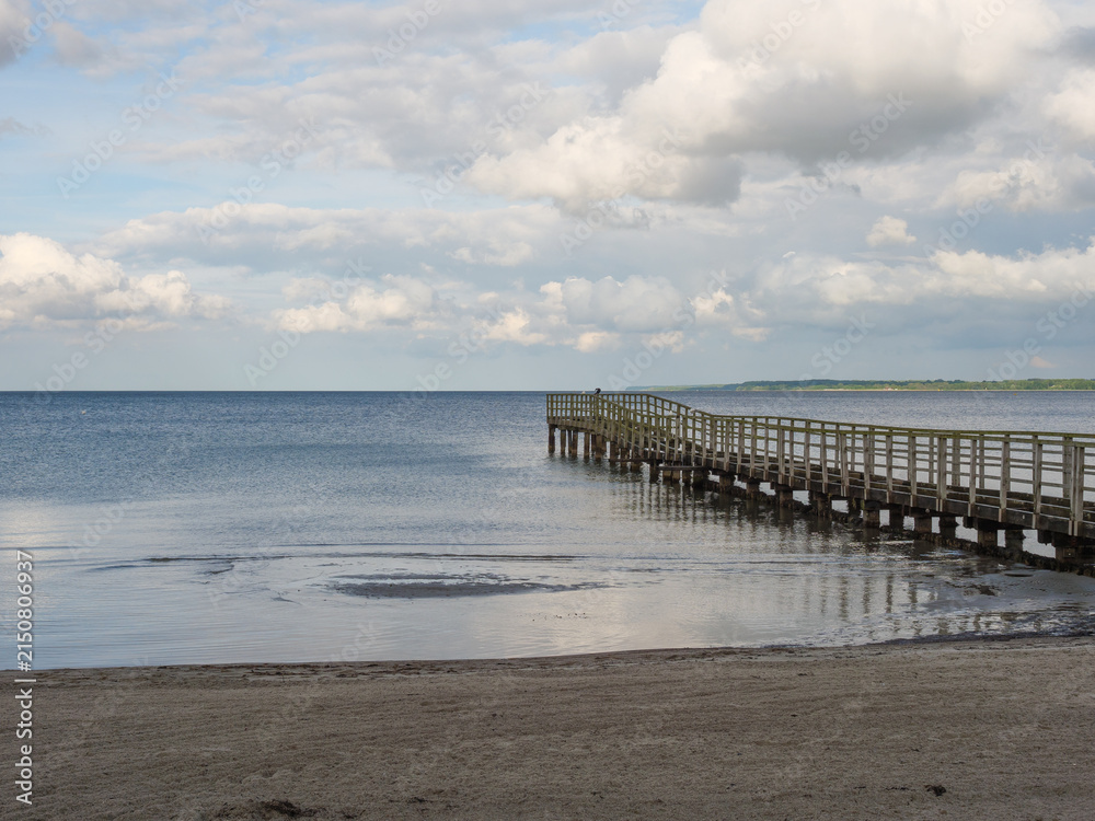 Obraz premium am Strand von Eckernförde