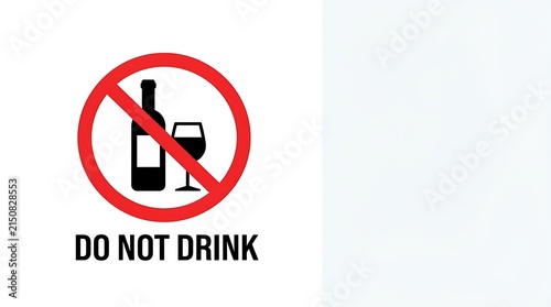 Do Not Drink Sign