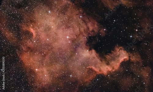 Nordamerikanebel (NGC 7000) im Sternbild Schwan