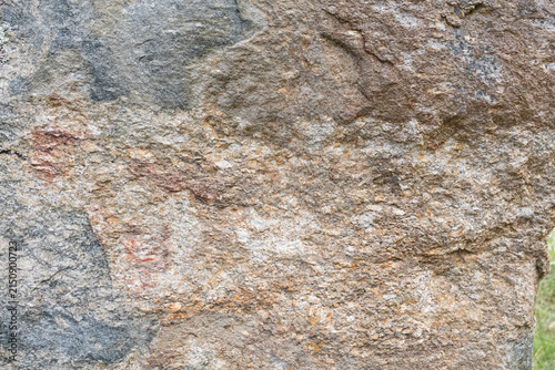 High‑resolution close‑up of a natural rock surface showing detailed texture, organic patterns, and weathered geological features. Ideal for backgrounds, design elements, and nature‑themed creative pro