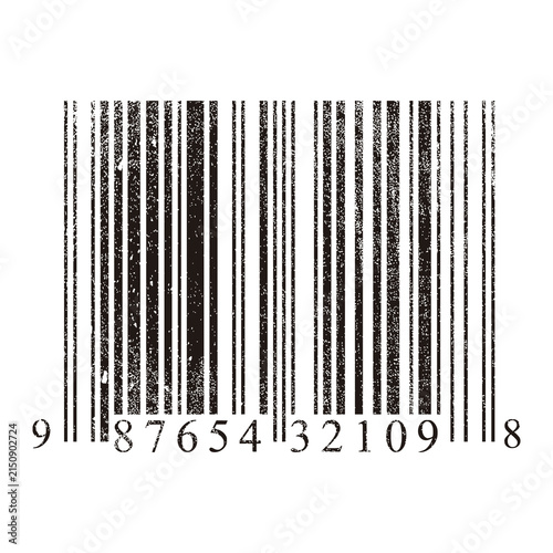 Barcode with Numbers Sequence - Product Identification Graphic