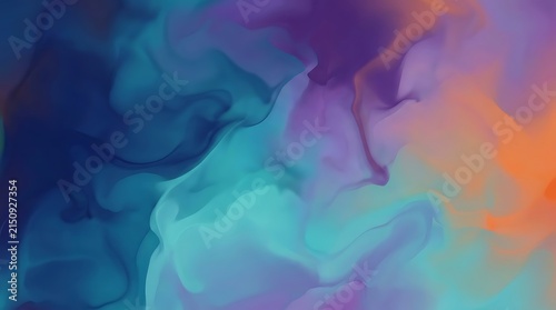 Abstract liquid color gradient background