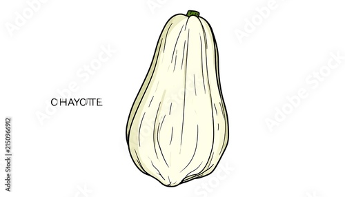Black and white illustration of a hazelnut.