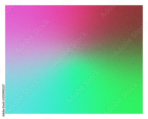 Abstract Grainy Mesh Gradient Pink Cyan Green Vector Background
