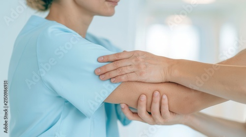 Rehabilitation Arm Stretching