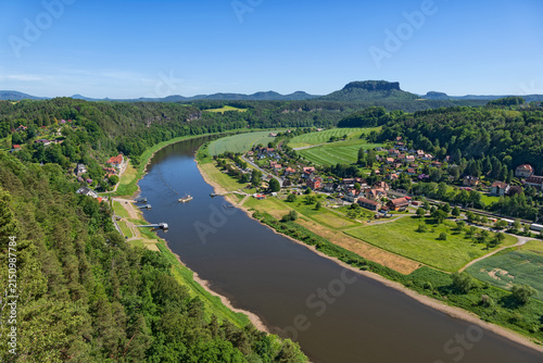 Fotografie Kurort Rathen In Saxon Switzerland In Germany