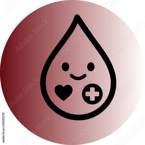 Blood Donation and Hematology Medical Illustration