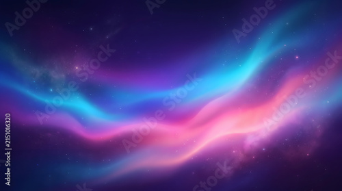 Colorful Fluid Abstract Gradient Background with Teal and Coral Waves