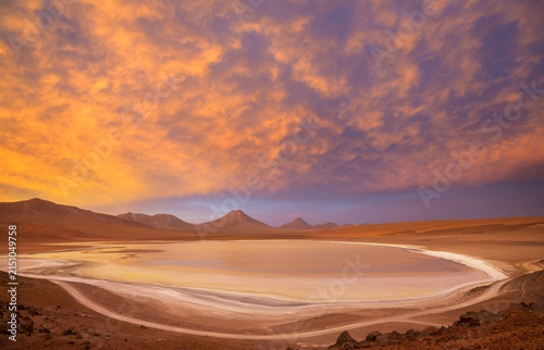 Lake in Chile