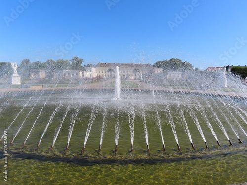 Foto fountain in the park