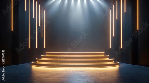 Golden stage steps