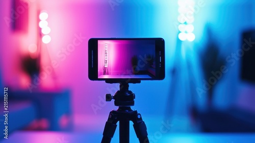 Smartphone tripod video