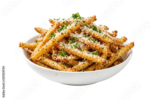 Golden truffle fries with rich savory flavor