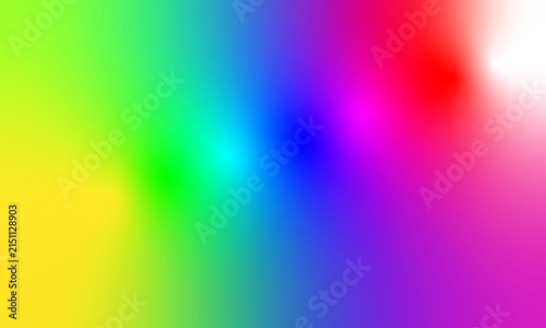 Vibrant Green Blue Pink Gradient Abstract Background