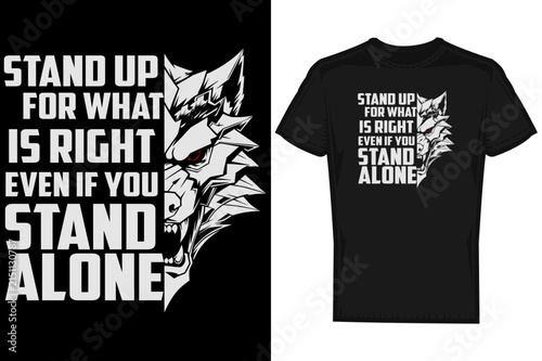 Custom Typography T-shirt design
