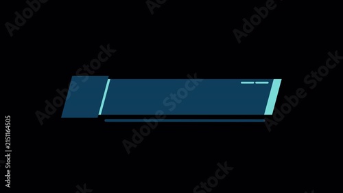 4k video Futuristic Tech Slanted Lower Third Modern Dark Professional Title Overlay Vector for Tech Reviewers and Gamers