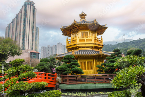 Nan Lian garden in Hong Kong, China