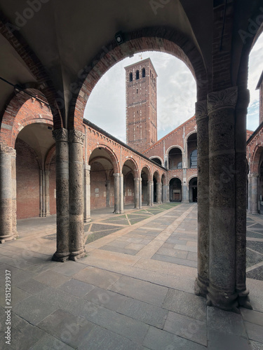 basilica sant'ambrogio milano italy	